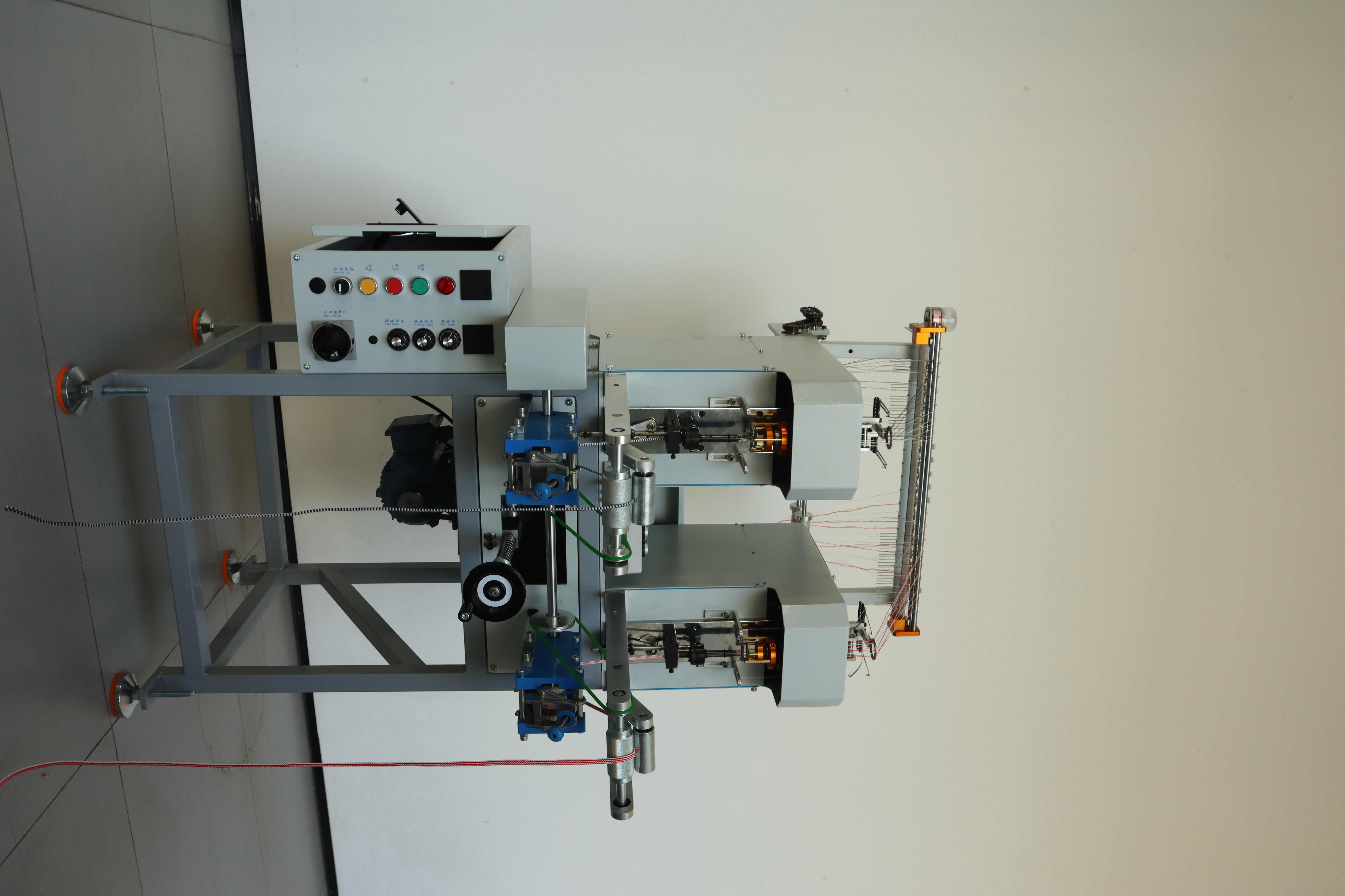 YISHUO 8 Needle Double Draw Cord Machine facncy knitting machine